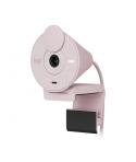 Logitech Brio 300 Webcam Full HD - 2 Megapixeles - Campo Visual 70º - Color Rosado