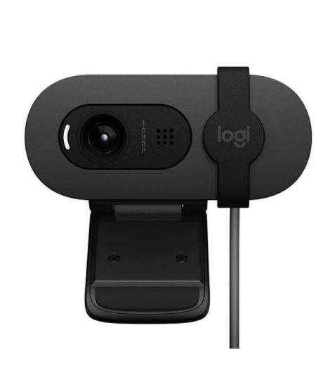 Logitech Brio 105 Webcam Full HD - 2 Megapixeles - Antirreflectante - Color Grafito