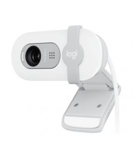 Logitech Brio 100 Webcam Full HD - 2 Megapixeles - Antirreflectante - Color Blanco Crudo