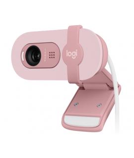 Logitech Brio 100 Webcam Full HD - 2 Megapixeles - Antirreflectante - Rosado