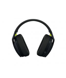 Logitech G435 Auriculares Gaming Inalambricos - Diadema Ajustable - Bluetooth LightSpeed - 2 Microfonos - Color Negro y amarillo