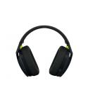 Logitech G435 Auriculares Gaming Inalambricos - Diadema Ajustable - Bluetooth LightSpeed - 2 Microfonos - Color Negro y amarillo