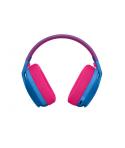 Logitech G435 Auriculares Gaming Inalambricos - Diadema Ajustable - Bluetooth LightSpeed - 2 Microfonos - Color Azul y Frambuesa