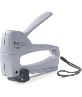 Rapesco Z T-Pro Clavadora/Grapadora - Para Grapas 53/6-8mm - Bloqueo del Mando - Visor del Nivel de Grapas - Color Plata