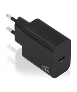 Aisens Cargador GaN 20W - USB-C PD3.0 - Color Negro