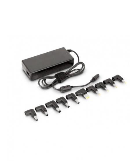 Urban Factory Cargador Universal para Portatil 90W - Color Negro