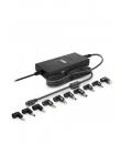 Urban Factory Cargador Universal para Portatil 90W - Delgado - 1x USB-A - Color Negro