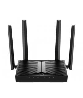 Cudy Punto de Acceso WiFi 6 de Escritorio Dual Band AX3000 - Velocidad hasta 1000Mbps - 1 Puerto - 4 Antenas de 5dBi - Color Neg