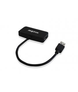 Approx Hub 4 Puertos - 3 Puertos USB 2.0 - 1 Puertos USB 3.0