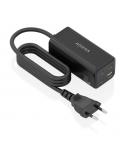 Aisens Cargador GAN 100W - 3xUSB-C PD3.0, QC4.0, QC5.0 - 1xUSB-A QC3.0 - Cable 1.4 Metros - Color Negro