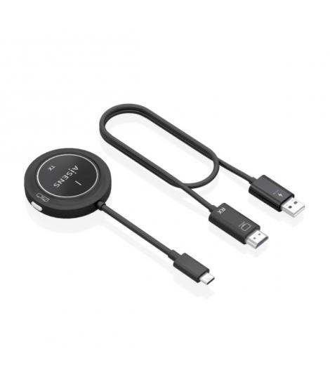 Aisens USB-C a HDMI Inalambrico 1080P 60Hz 30m - Color Negro