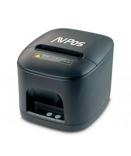 AVPos TC15USB Impresora Termica Tickets - Velocidad 260mm/s - Autocorte Parcial - USB - Color Negro