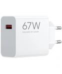 Xiaomi HyperCharge Cargador de Pared 67W QC3.0 - USB-A - Carga Rapida - Color Blanco