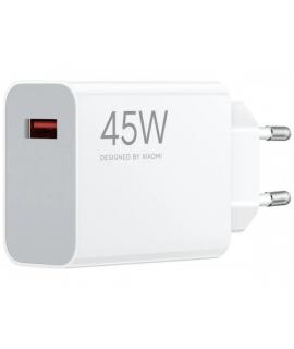 Xiaomi Cargador de Pared 45W QC3.0 - USB-A - Carga Rapida - Color Blanco