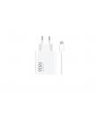 Xiaomi HyperCharge Cargador GaN Universal de Pared 90W - USB-A - Carga Rapida - Color Blanco
