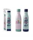 Bismark Botella Termica 500ml - Aislamiento de Vacio de Doble Pared - Tapon Hermetico - 2 Modelos Diferentes
