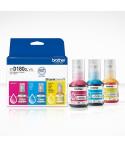 Brother BTD180CLVAL Pack de 3 Botellas de Tinta Original Cyan, Magenta y Amarillo - BTD180CLVAL