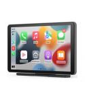Urban Factory Duplee Pantalla de 7" para Coche - Fijacion al Parabrisas - Sistema Linux Multilengua - Carplay y Android Auto Int