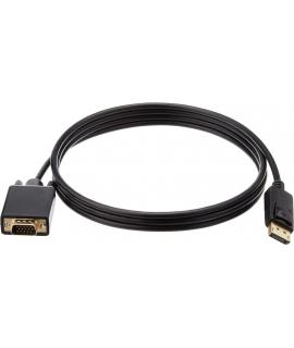 Urban Factory Adaptador DP Macho a VGA - Color Negro