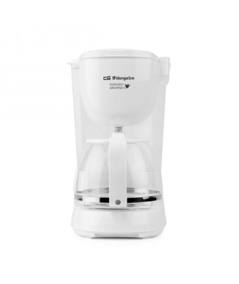 Orbegozo CG 4051 Cafetera de Goteo - Capacidad para 12 Tazas - Jarra de Cristal de 1,25L - Filtro Permanente - Deposito con Indi
