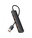 Vention HUB 5 en 1 USB-A 3.2 Gen2 a 4xUSB 3.2 Gen2/USB-C 10G - 0.15m - Color Negro