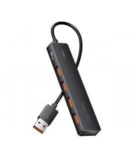 Vention HUB 5 en 1 USB-A 3.2 Gen2 a 4xUSB 3.2 Gen2/USB-C 10G - 0.15m - Color Negro