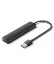Vention HUB 5 en 1 USB-A a 2xUSB-C 3.2 Gen2/USB-A 3.2 Gen2/USB-C 10G - 0.15m - Color Negro