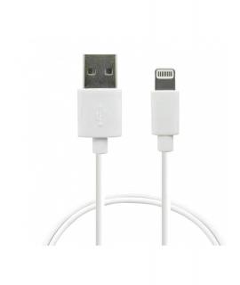 Urban Factory Cable USB-A a Lightning MFi - 80cm - Color Blanco