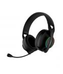 Coolbox WB01 Auriculares Gaming Inalambricos con Microfono - Conectividad Bluetooth 5.4, Inalmabrica 2.4Ghz o Jack - Iluminacion