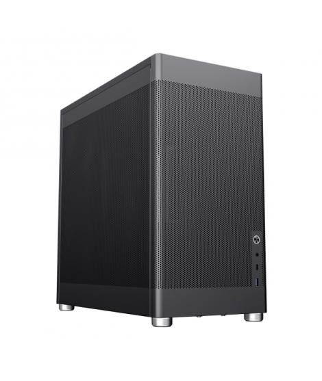 Coolbox MESH MP1 Caja Torre ATX, Micro ATX, Mini-ITX - Tamaño HDD 2.5", 3.5" - USB-A 3.2, USB-C y Audio - Soporta Refrigeracion 