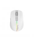 Coolbox W01 Raton Gaming Inalambrico 1600dpi - 6 Botones - Iluminacion RGB - Color Blanco