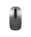 Coolbox W02 Raton Inalambrico - Bluetooth y RF 2.4GHz - Super Ligero - Boton Acceso Copilot - Recargable Por USB-C - DPI Ajustab