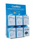 Coolbox Expositor con 18 Cargadores GaN - Quick Charge 3.0 - Power Delivery