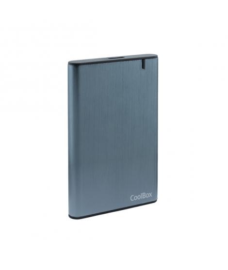 Coolbox SlimChase A-2550 Caja Externa 2,5" SATA - USB3.0 - Color Gris