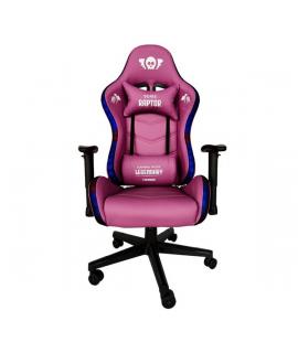 Cromad Serie Raptor Legendary Silla Gaming - Altura Regulable con Piston de Gas Clase 2 - Reclinable hasta 180º - Cojines Lumbar