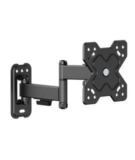 Cromad Soporte de Pared con Brazo Articulado para TV de 13"-32" - Giratorio, Inclinable y Doble Extension - Peso Max 20Kg - VESA