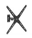 Cromad Soporte de Pared con Brazo Articulado para TV de 13"-55" - Giratorio, Inclinable y Extensible - Peso Max 25Kg - VESA 400x