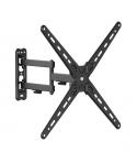 Cromad Soporte de Pared con Brazo Articulado para TV de 13"-55" - Giratorio, Inclinable y Doble Extension - Peso Max 25Kg - VESA