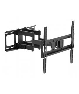 Cromad Soporte de Pared con Doble Brazo Articulado para TV de 32"-75" - Giratorio, Inclinable y Extensible - Peso Max 60Kg - VES