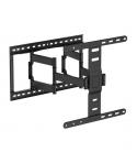 Cromad Soporte de Pared con Doble Brazo Articulado para TV de 37"-75" - Giratorio, Inclinable y Extensible - Peso Max 60Kg - VES