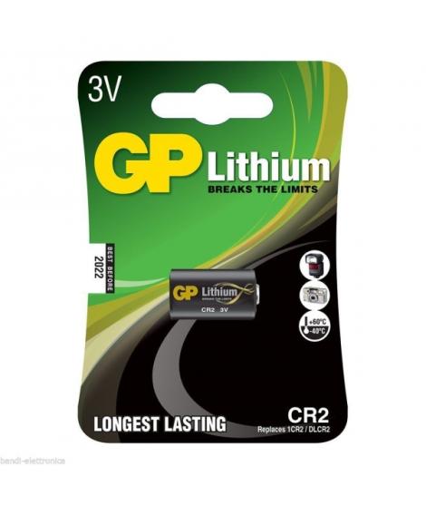 GP Lithium CR2 Pack de 1 Pila CR2 3V