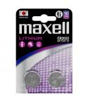 Maxell Pack de 2 Pilas Litio de Boton CR2032 3V