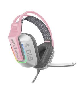 Coolsound Auricular Gaming G10 - Compatible con XBOX, PS5, PS4, Switch y PC - Color Rosa