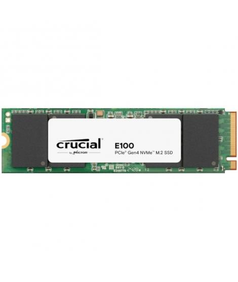 Crucial E100 Disco Duro Solido SSD 480GB M2 PCIe NVMe 4.0
