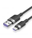 Vention Cable USB-C 2.0 a USB-A 6A 100W - 2m - Trenzado - Color Negro