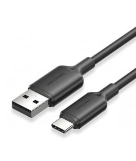 Vention Cable USB-C 2.0 a USB-A 3A 60W - 2m - PVC - Color Negro