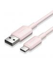 Vention Cable USB-C a USB-A 3A 60W - 1m - Trenzado - Color Rosa