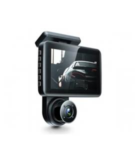 Urban Factory Duplee Camara Dashcam - Doble Lente Full HD 1080P - Pantalla LCD 4" - Color Negro