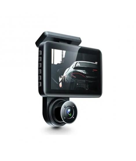 Urban Factory Duplee Camara Dashcam - Doble Lente Full HD 1080P - Pantalla LCD 4" - Color Negro