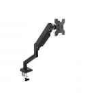Tooq Soporte de Mesa con Brazo Articulado para Monitor de 13"-34" - Giratorio e Inclinable - Gestion de Cables - Peso Max 10kg -
